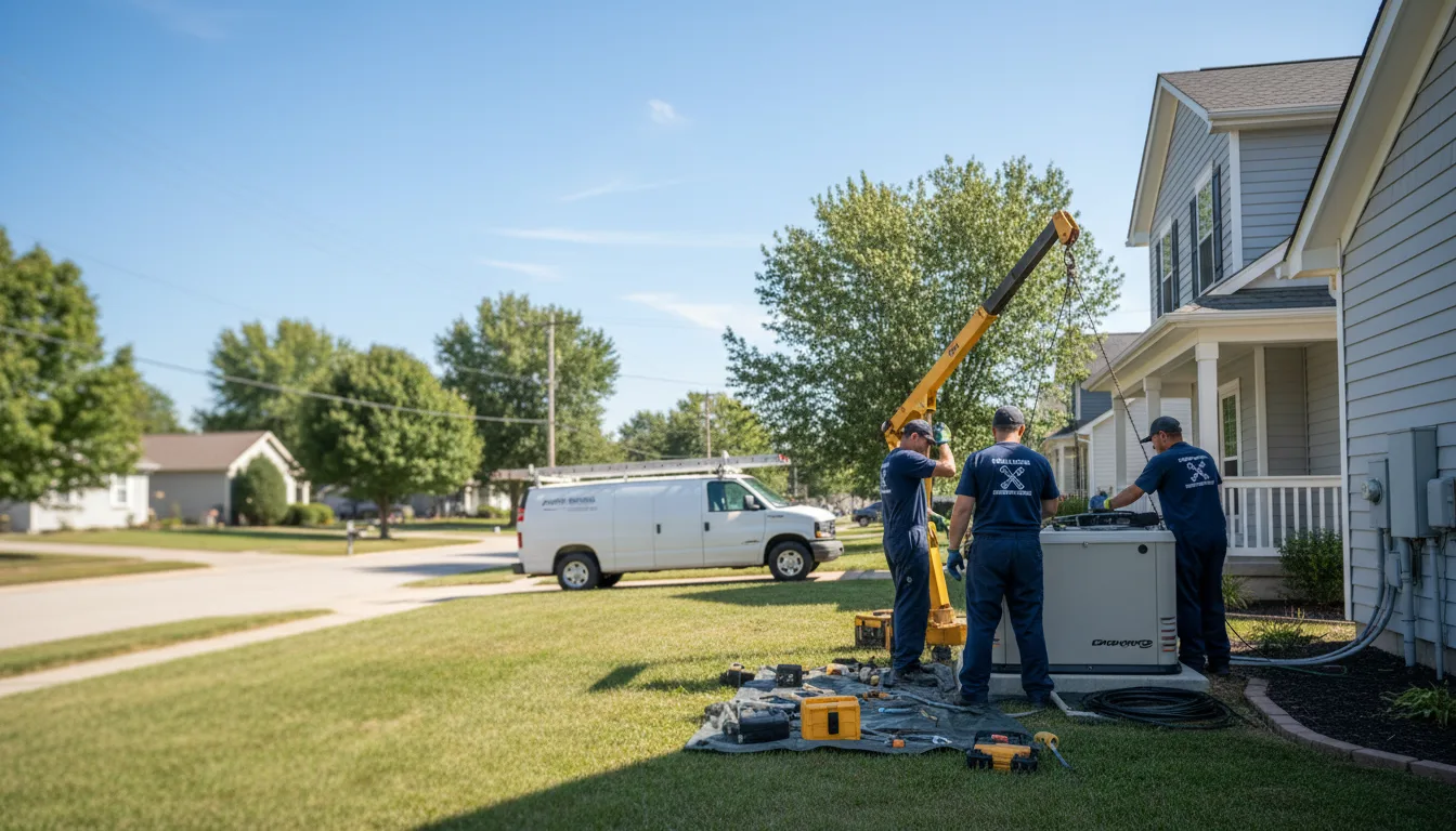 Generator Installation in Dahlgren, IL near me